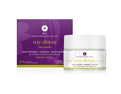My Detox Face Cream Anti Ageing Firming Detox Mediterranean Youth