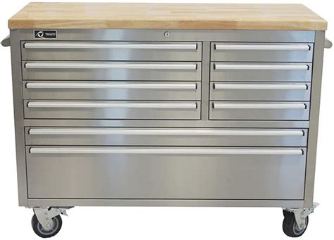 Trinity 48″ Stainless Steel Rolling Workbench At Costco