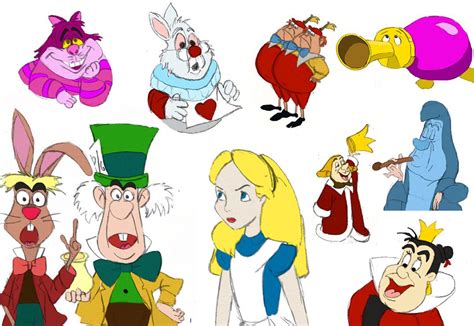 Alice In Wonderland Alice In Wonderland Characters Alice In