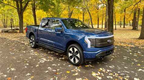 First Drive 2022 Ford F 150 Lightning Platinum Review