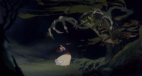 Animated Film Moments Disney Snow White Haunted Forest