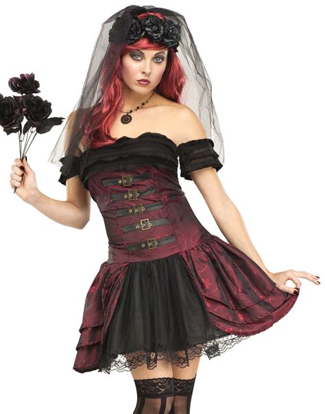 Buy Fun World Sexy Dracula Bride Vampire Queen Steampunk Womens Halloween Fancy Dress Costume