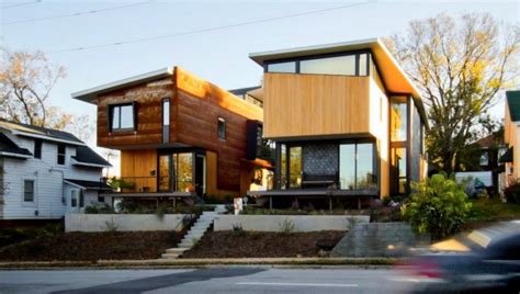 Compact Modern Homes In Raleight By Raco 3 Inhabitat Green Design