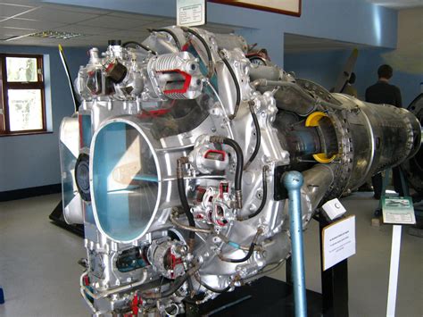 A Jet Engine From One Of The Early British Jet Fighters Jet Engine