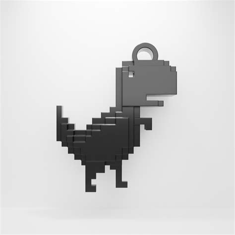 Stl File Chrome Dinosaur 3d 🦖・template To Download And 3d Print・cults