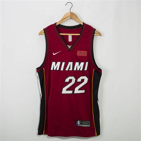 Jimmy Butler 22 Miami Heat 2020 21 Statement Red Swingman Jersey