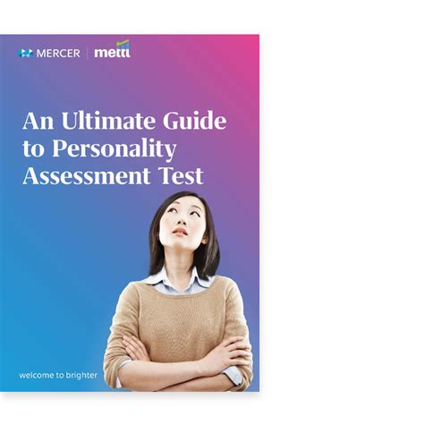 an ultimate guide to personality assessment test mercer mettl resources