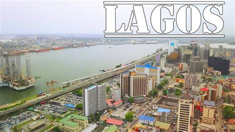 Lagos Nigeria 4k Drone Video Victoria Island Lagos Island And Eko