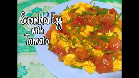 Simpan resep ini untuk dapat dilihat lagi nanti. Resep Tumis Telur Tomat / Scrambled Egg With Tomato - YouTube