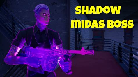 New Shadow Midas Boss Location And How To Get Midas Drum Gun Fortnite