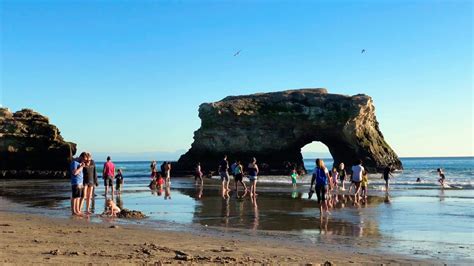 Natural Bridges State Beach • Santa Cruz Youtube