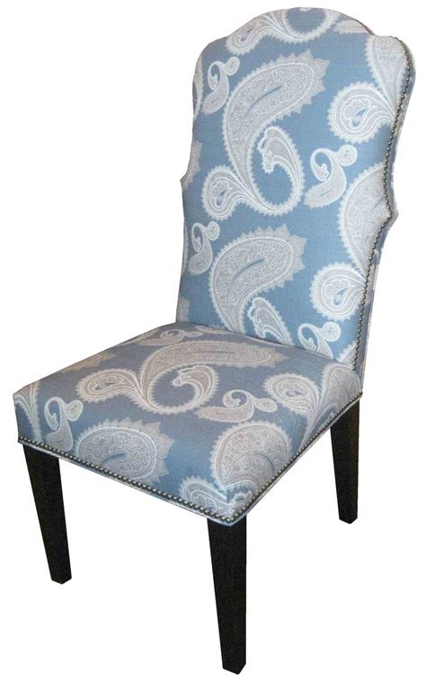 We've put together a superb collection of chairs in every stripe of design, style, and build, to help steer you toward the. Blue Upholstered Dining Chairs - HomesFeed