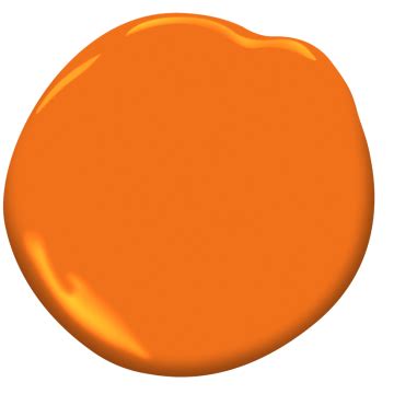 Find the perfect color for your home from the complementary colors: Electric Orange 2015-10 | Benjamin Moore
