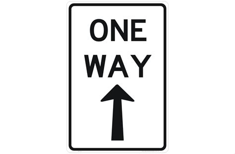 One Way Sign Rd153 National Safety Signs
