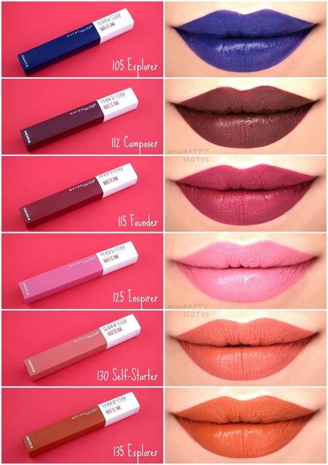 Maybelline Superstay Matte Ink Liquid Lips Review