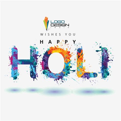 Happy Holi Logo Design India Logo Design India Happy Holi Wishes