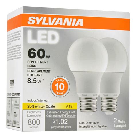 Sylvania Ultra Led Soft White Watt Replacement Watt A