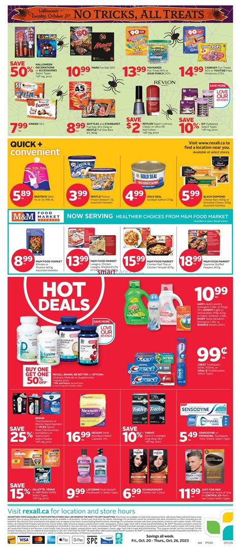 Rexall On Flyer October 20 To 26