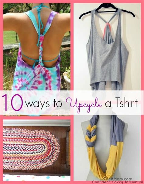 10 Ways To Upcycle Old T Shirts Old T Shirts Diy Old