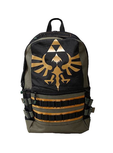The Legend Of Zelda Triforce Built Backpack Zelda Backpack Bags