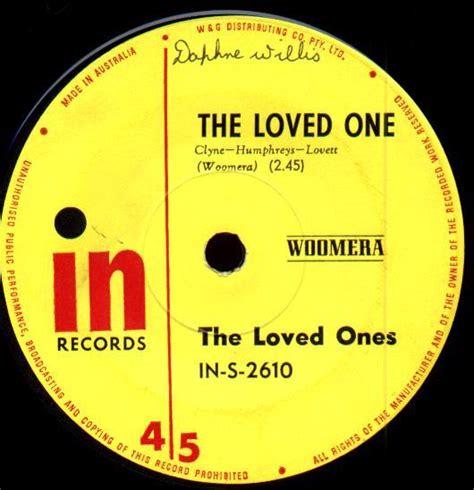 The Loved One Bw This Is Love Australian Music Database
