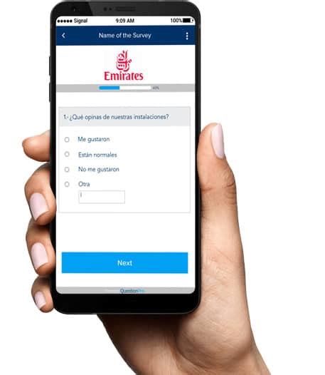 aplicación móvil para encuestas offline