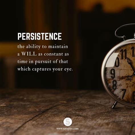 Persistence Inspirational Quotes Sayspire Poetry