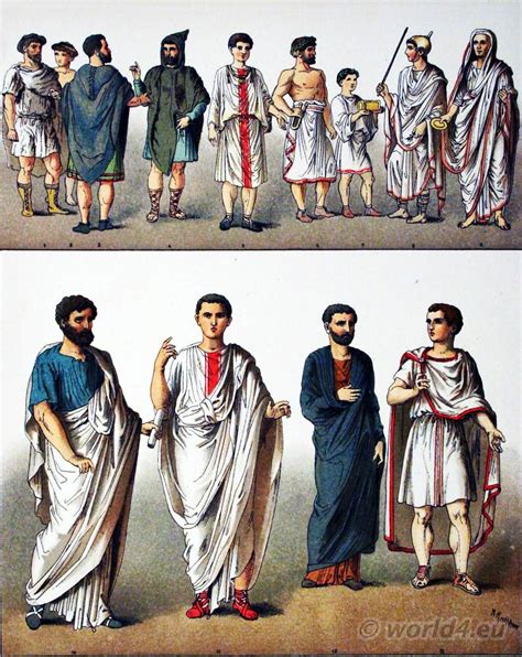Civil And Clerical Clothing Of The Ancient Roman Empire