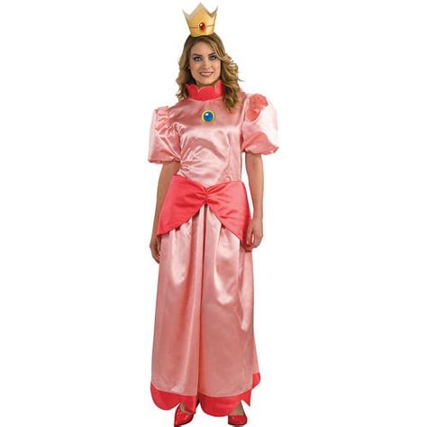 Princess Peach Adult Costume Large Walmart Com