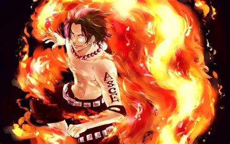 Follow the vibe and change your wallpaper every day! One Piece Ace Wallpapers - Wallpaper Cave