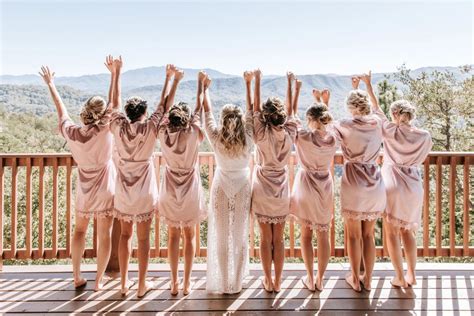 best bridesmaid robes your bridal party will love