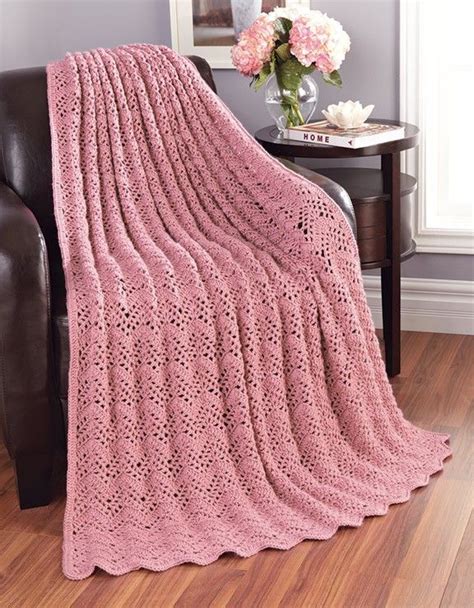 Crochet This Beautiful Blanket Using Caron Simply Soft Yarn Shown In