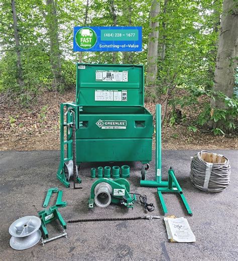 Greenlee 4000 Lbs Tugger Wire Cable 640 Tugger Puller With Extras 686