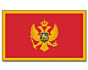 Flagge montenegro 20 x 30 cm marinflag | maris flaggen gmbh. Flagge Montenegro - Flaggen-Übersicht
