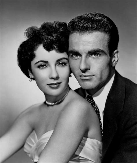 Montgomery Clift And Elizabeth Taylor From A Place In The Sun 1951