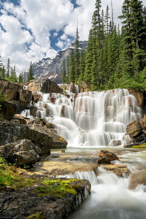 Waterfalls In Banff National Park — Nimearest