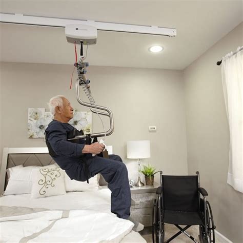 Patient Ceiling Lift System Overhead Lifts For Patients 101 Mobility