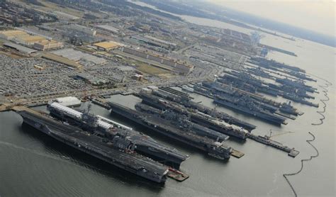 Aerial View Of Naval Station Norfolk Shows The Us Has Not Learned