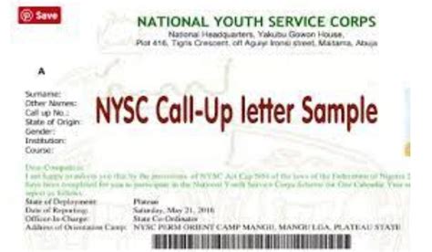 How To Print Nysc Call Up Letter