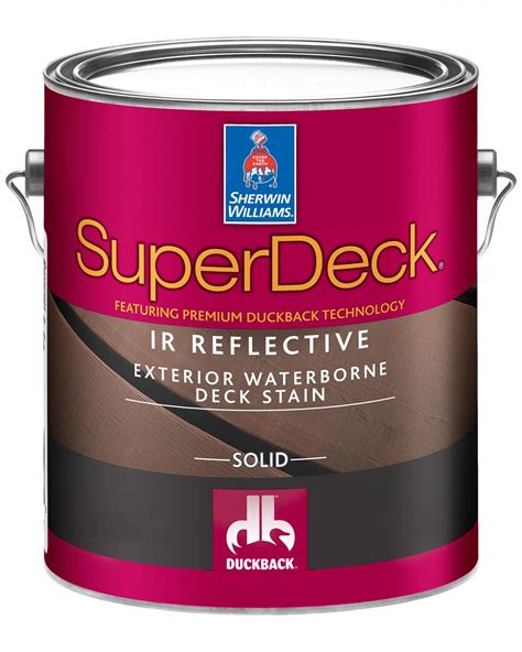 Can i stain over the newly stained. Sherwin Williams Deck Stain Reduces Surface Temp. 20 Degrees