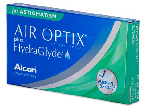 Контактні лінзи Air Optix plus HydraGlyde for Astigmatism 6 шт
