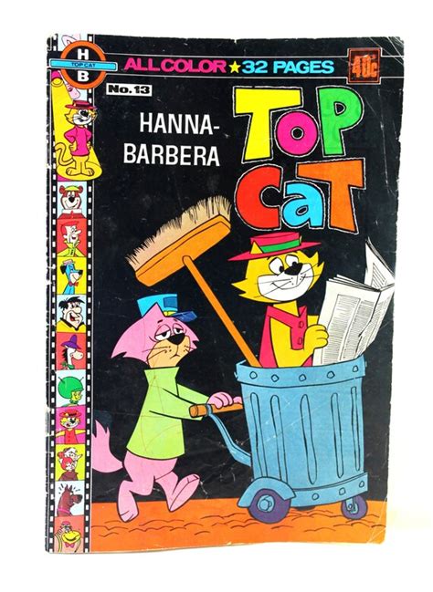 top cat comic no 13 hanna barbera vintage by hobartcollectables