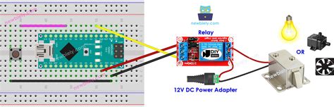 Arduino Nano Button Relay Arduino Nano Tutorial