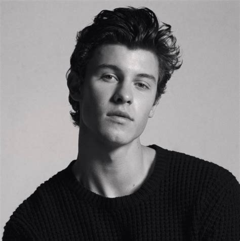 Shawn Mendes Black And White Digital Drawing Etsy