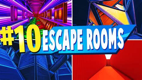 Top 10 Best Escape Room Maps In Fortnite Fortnite Escape Room Codes