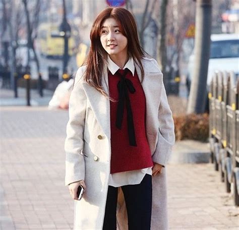 Sae Asian Fashion Korean Girl Peacoat Trench Coat Normcore Singer