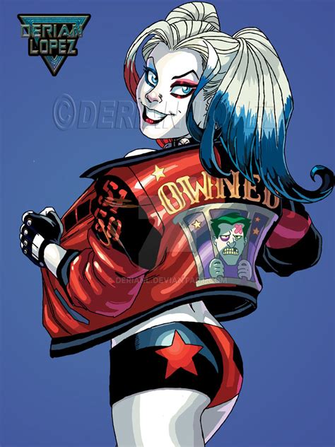 Harley Quinn New By Derianl On Deviantart