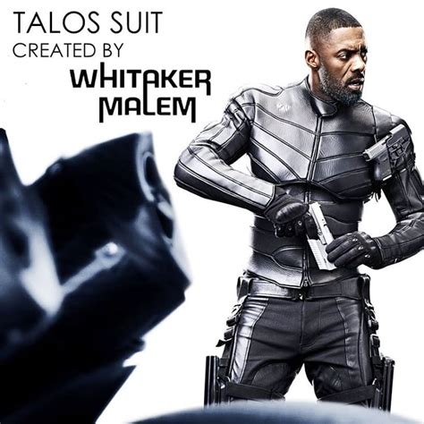 Infinity war and wipe out half of humanity. Idris Elba wearing Whitaker Malem TALOS suit in Hobbs and ...