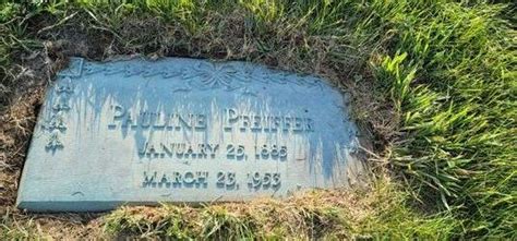 Pauline Pfeiffer 1885 1953 Find A Grave Memorial
