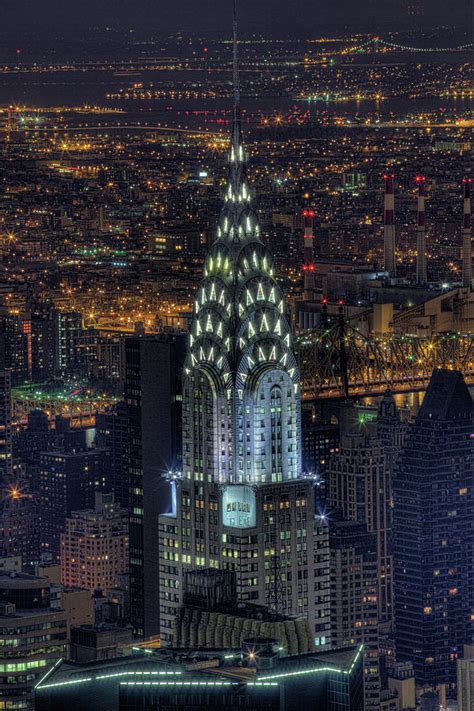 Chrysler Building At Night By Jason Pierce Photography